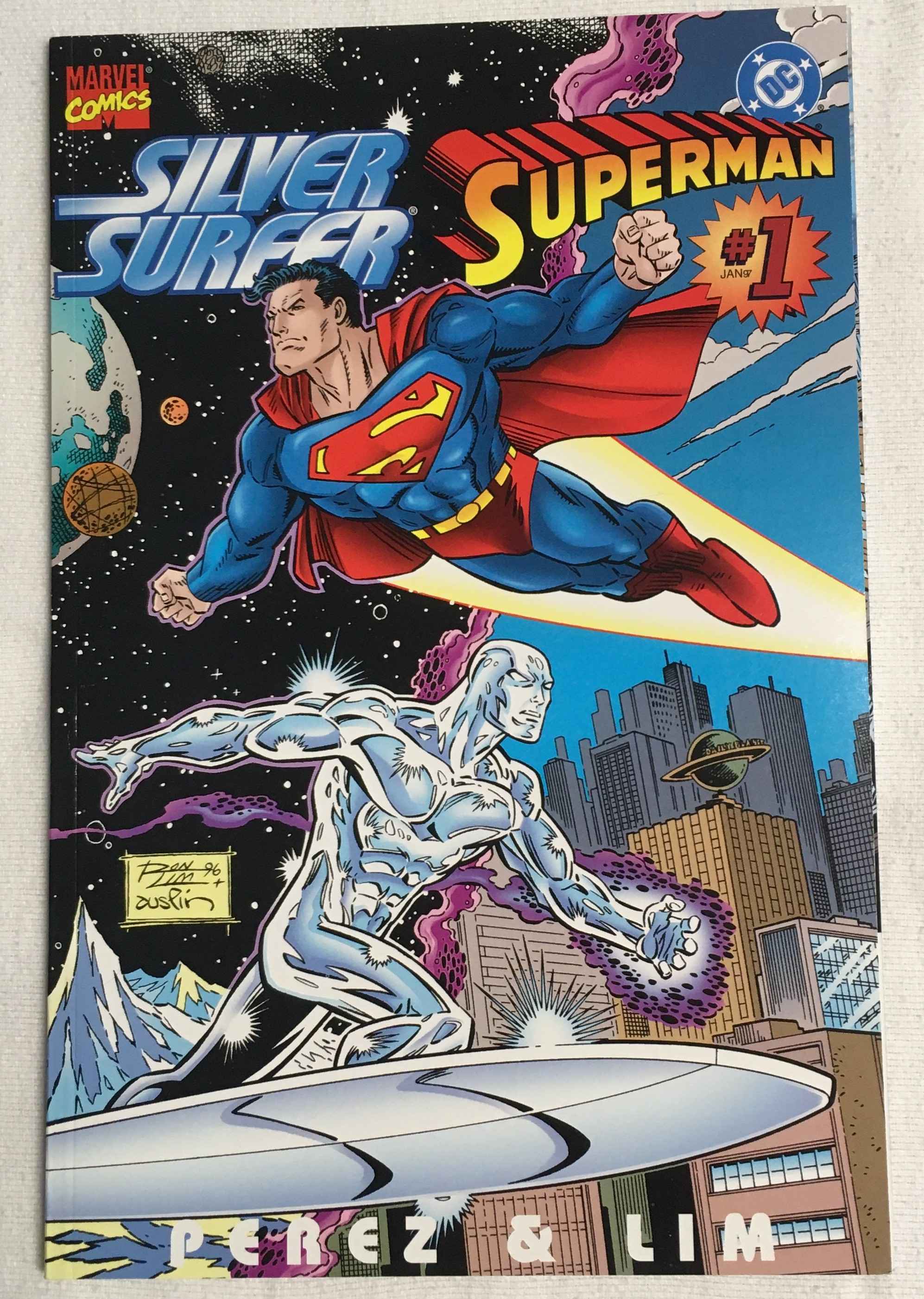 Silver Surfer/Superman - Trading Places - First Print - No. 1 - January 1997 

