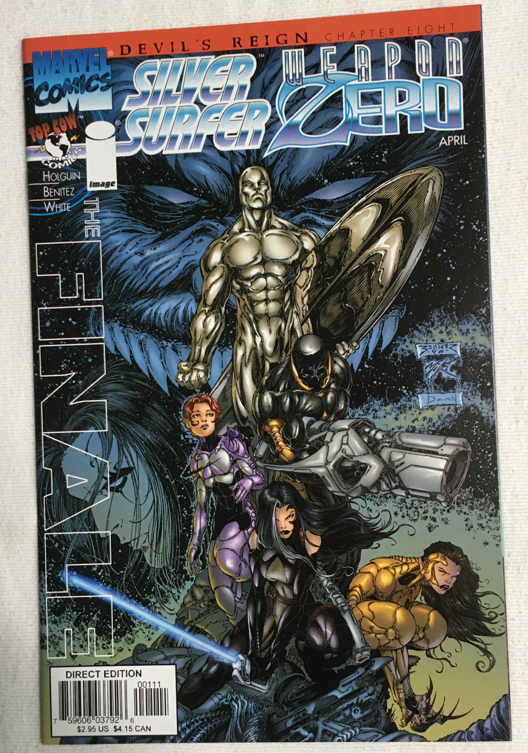 Silver Surfer/Weapon Zero - Devil's Reign - Chapter Eight - Volume 1 - No. 1 - April 1997 

