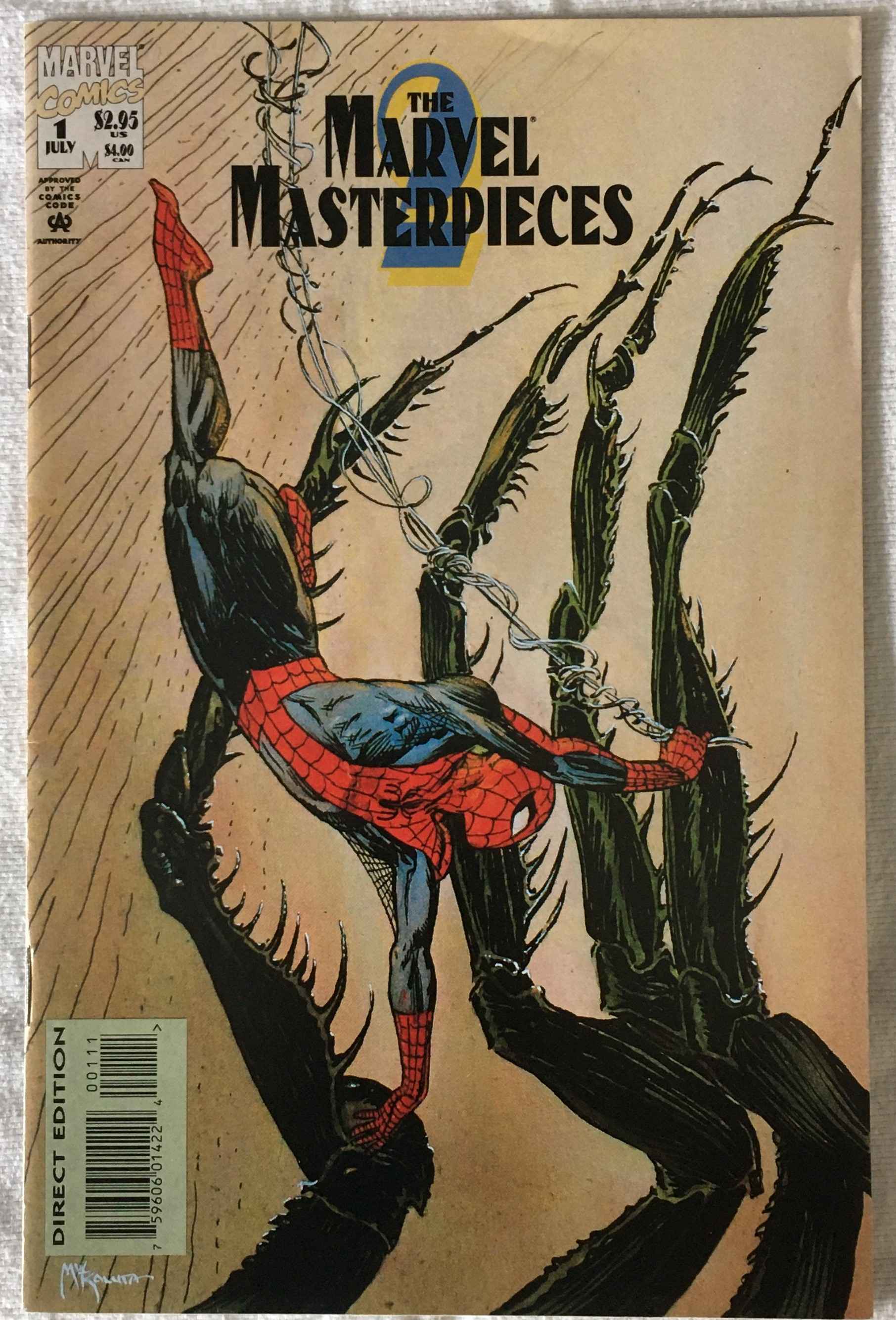 Spiderman/Masterpieces 2 - Volume 1 - No. 1 - July 1994 
