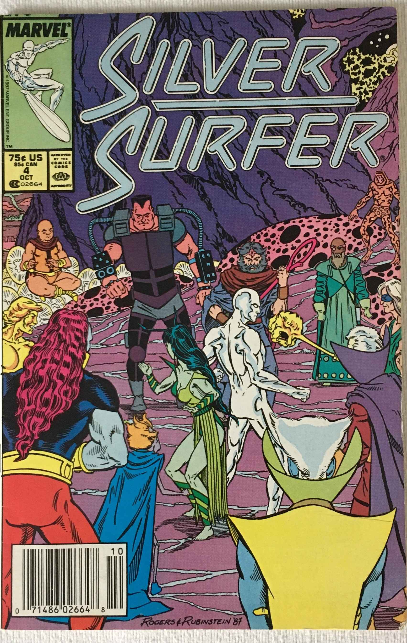 Silver Surfer - Mantis - Volume 3 - No. 4 - October 1987