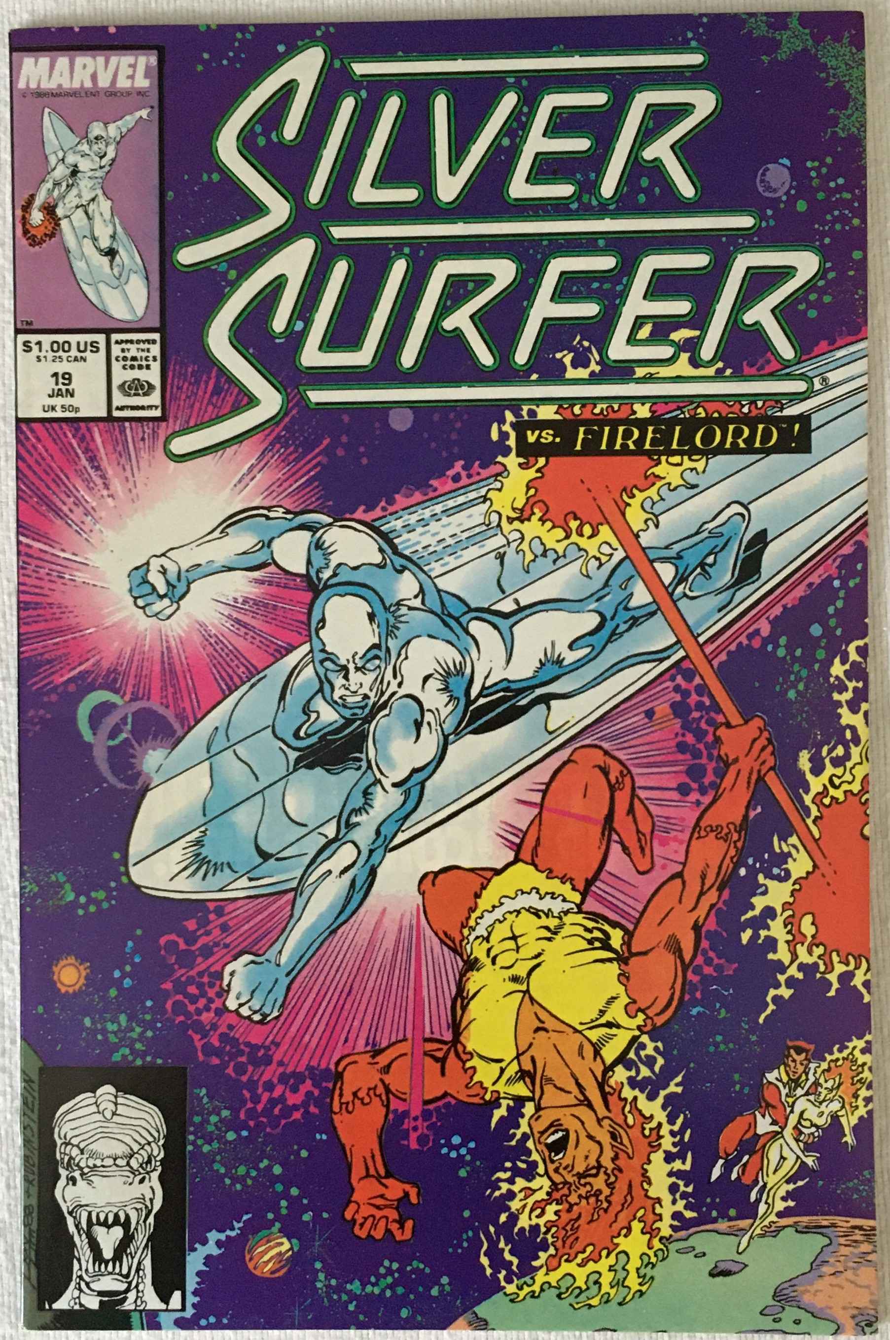 Silver Surfer - Playing With Matches! - Volume 3 - No. 19 - January 1989