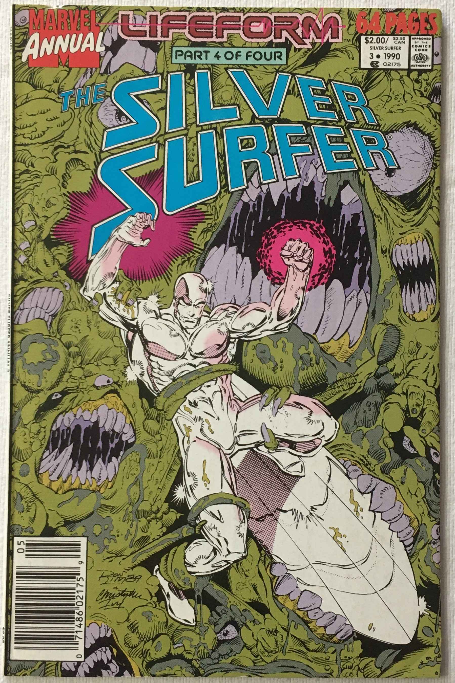 Silver Surfer - Annual 3 - Volume 1 - No. 3 - June 1990