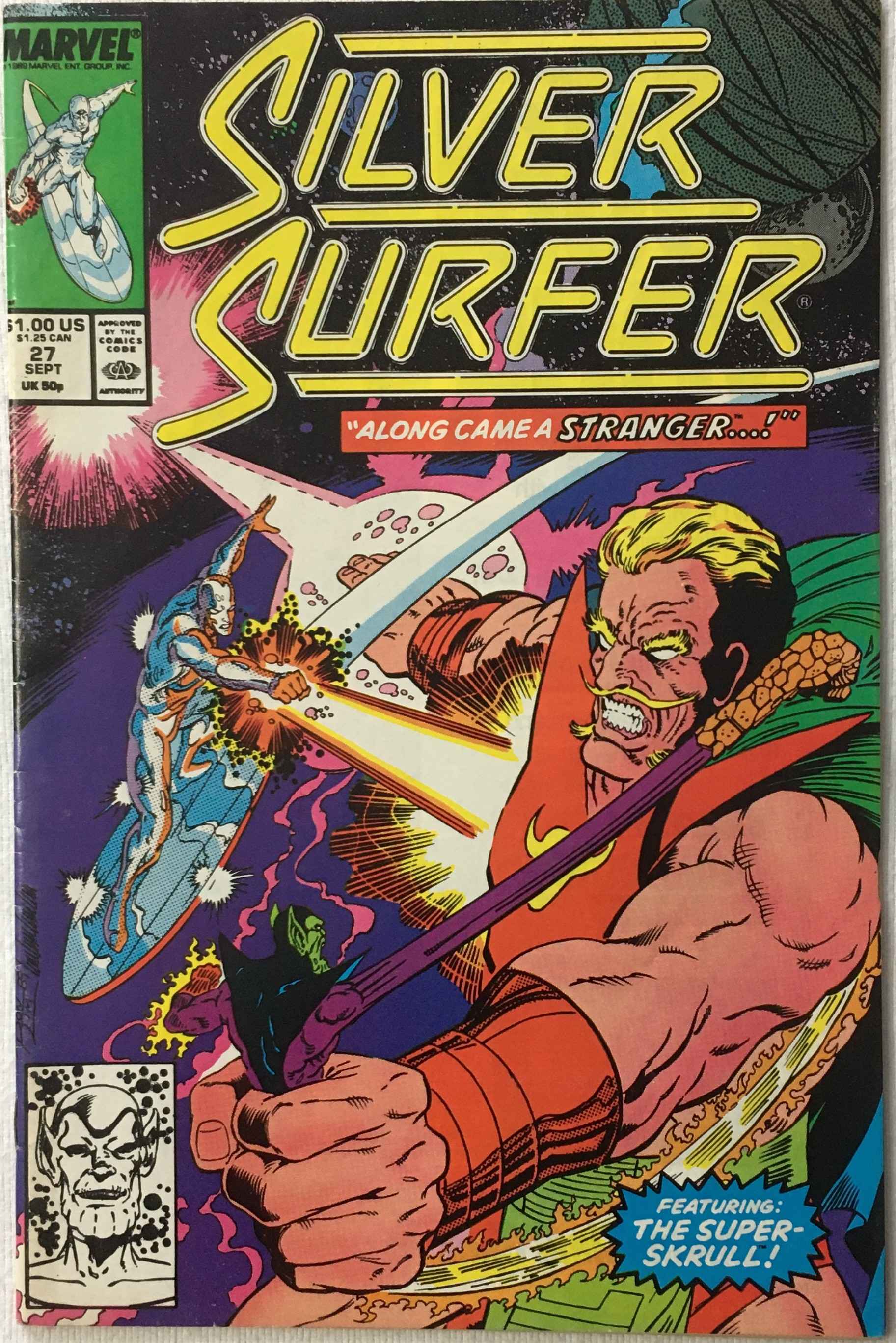 Silver Surfer - The R Complex - Volume 3 - No. 27 - September 1989