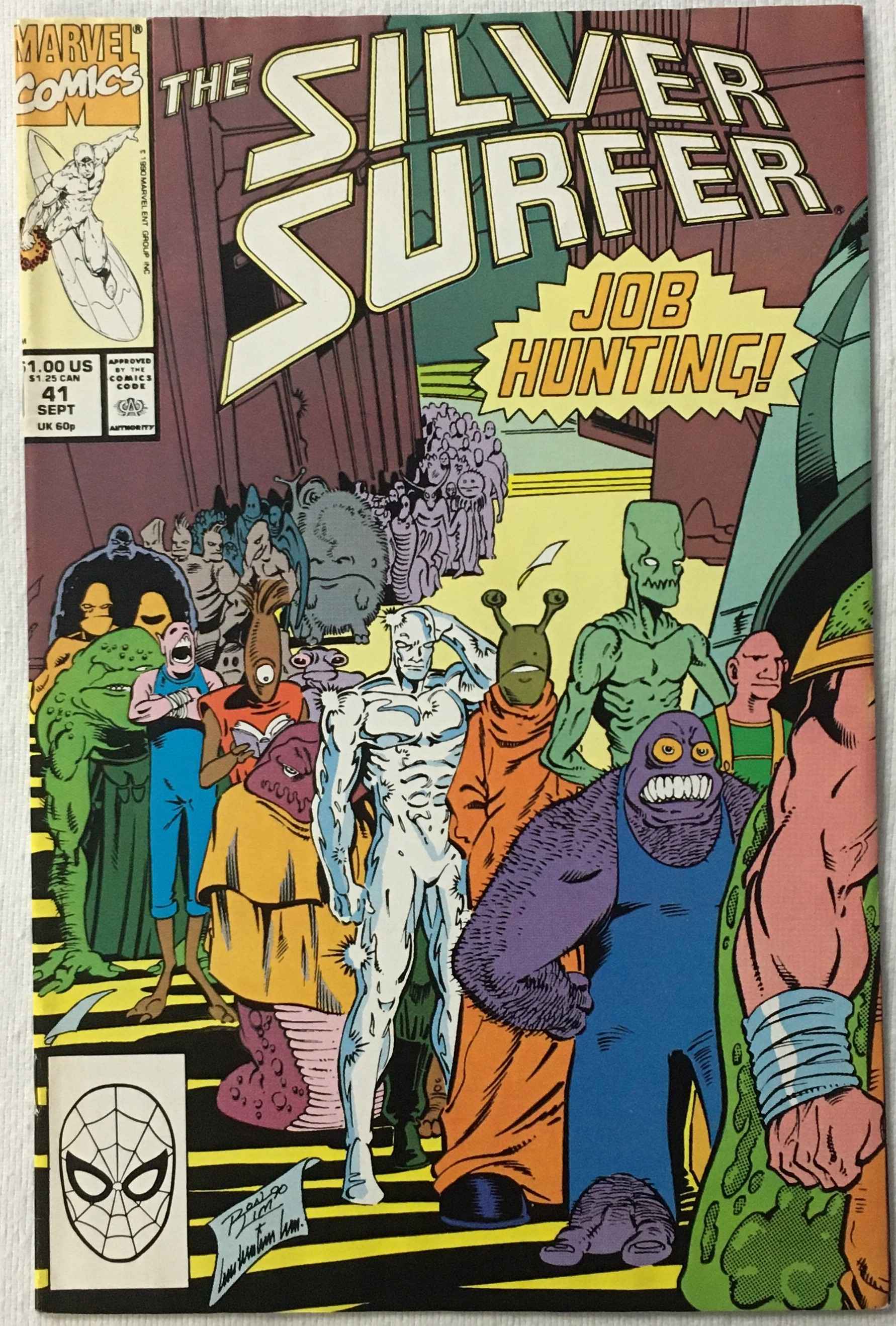 Silver Surfer - Job Hunting - Volume 3 - No. 41 - September 1990
