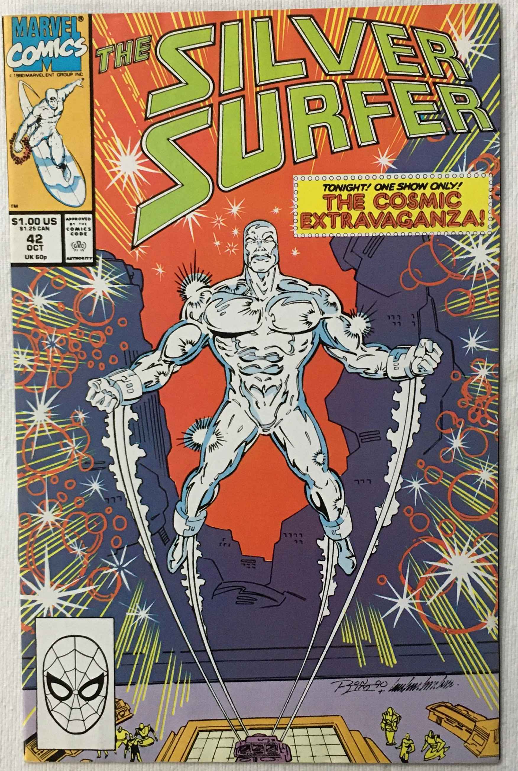 Silver Surfer - A Second Chance - Volume 3 - No. 42 - October 1990