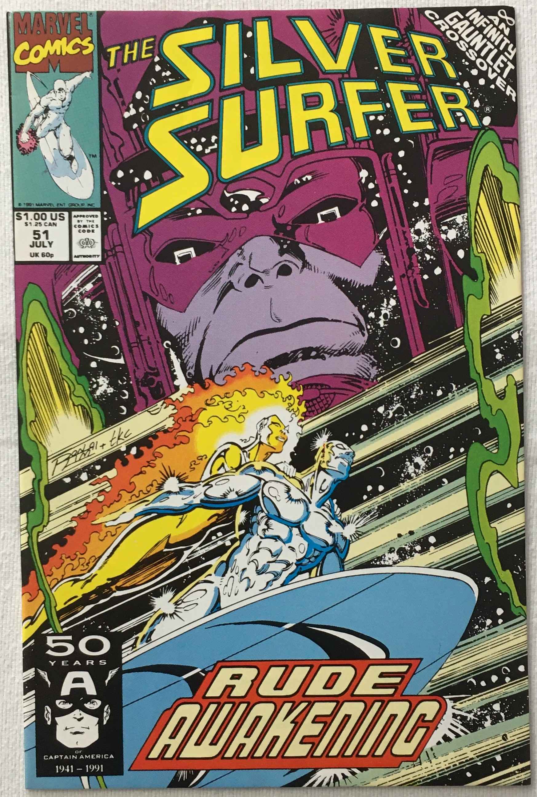 Silver Surfer - Hunger! - Volume 3 - No. 51 - July 1991