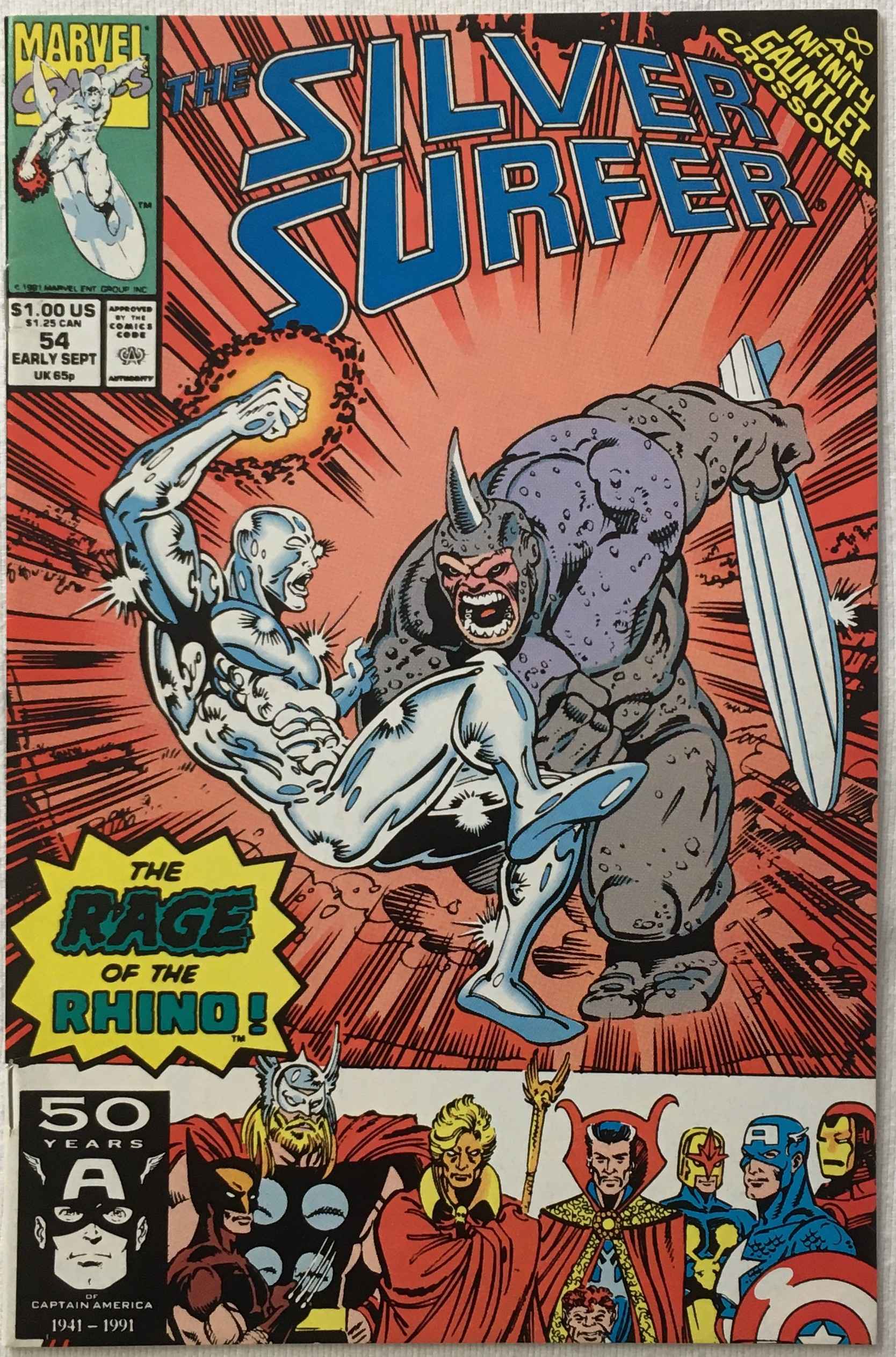 Silver Surfer - Cages - Volume 3 - No. 54 - September 1991