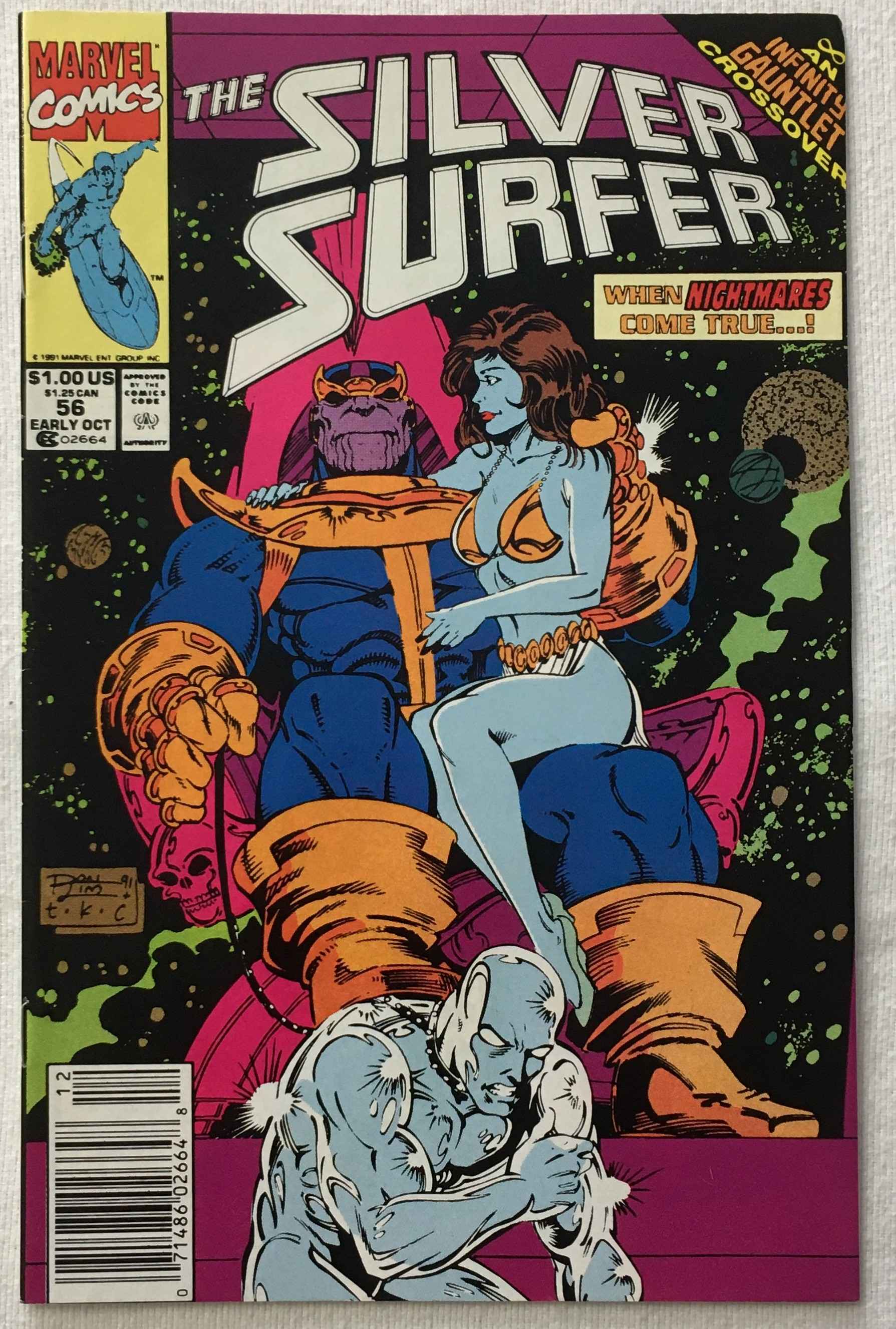 Silver Surfer - The Universe According to Thanos Part Two Exodus - Volume 3 - No. 56 - October 1991