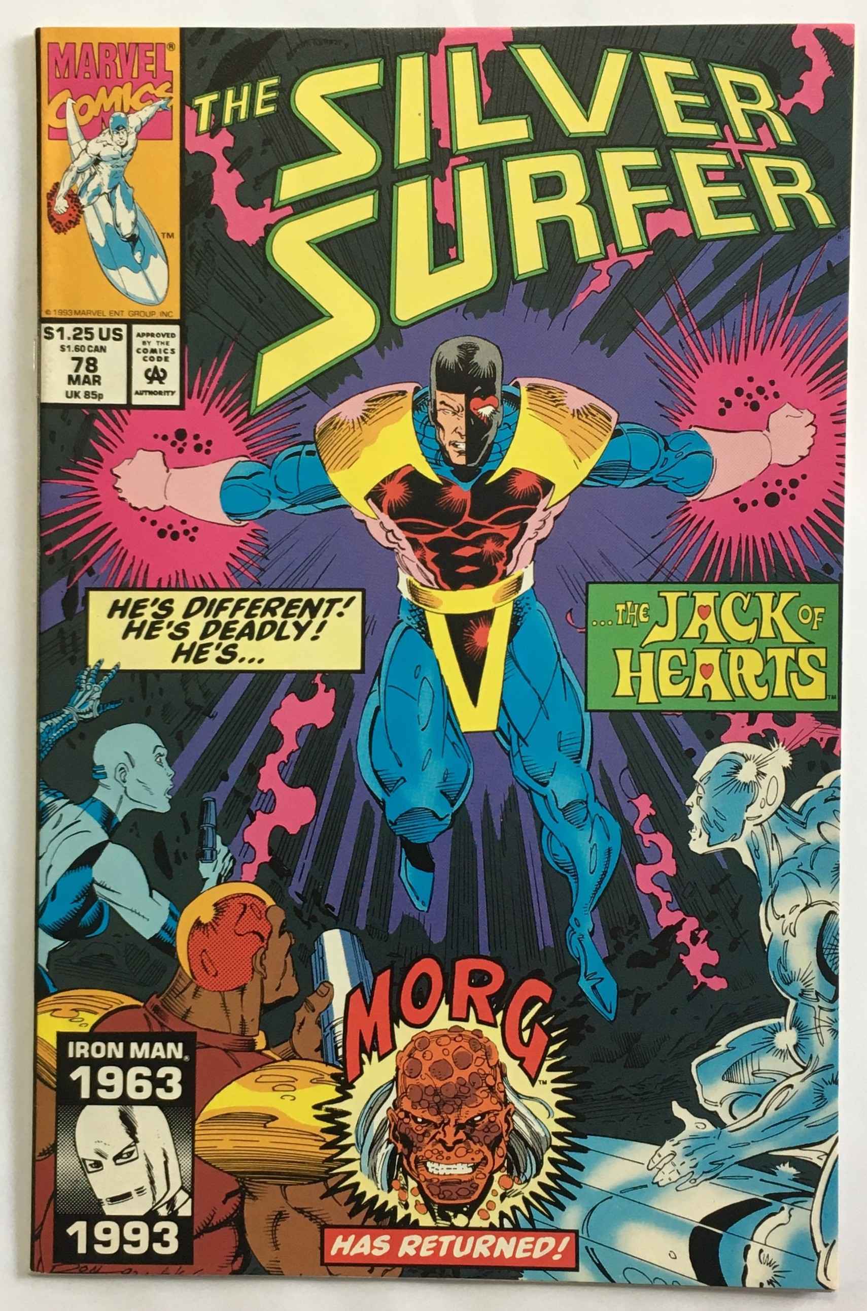 Silver Surfer - Armored and Dangerous - Volume 3 - No. 78 - March 1993