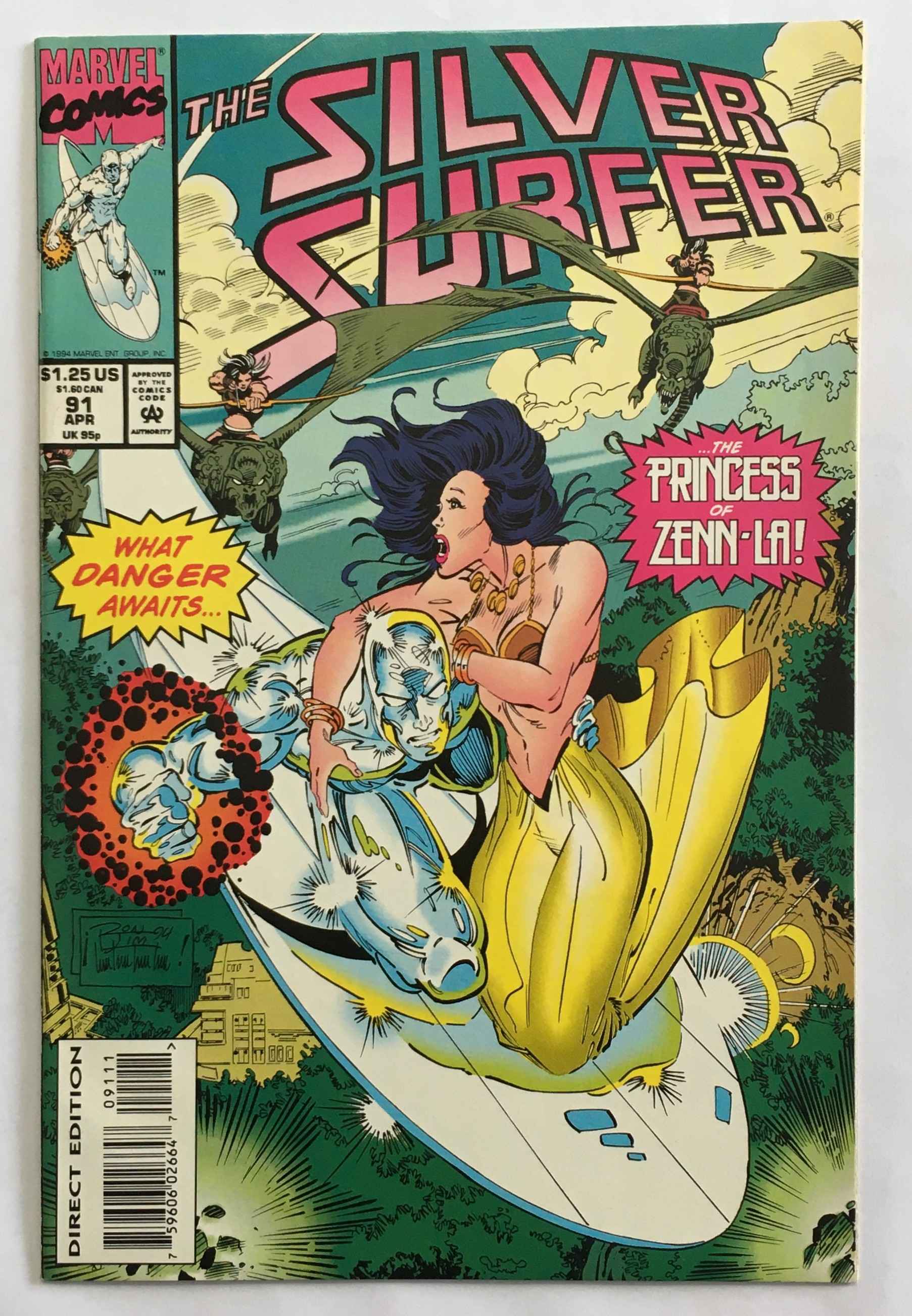 Silver Surfer - Princess of Zenn-La - Volume 3 - No. 91 - April 1994