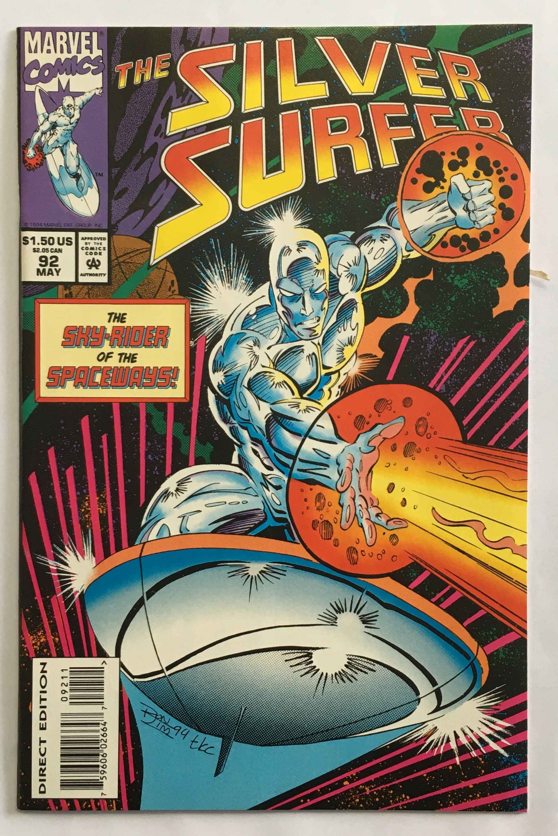 Silver Surfer - Warlord of Zenn-La - Volume 3 - No. 92 - June 1994