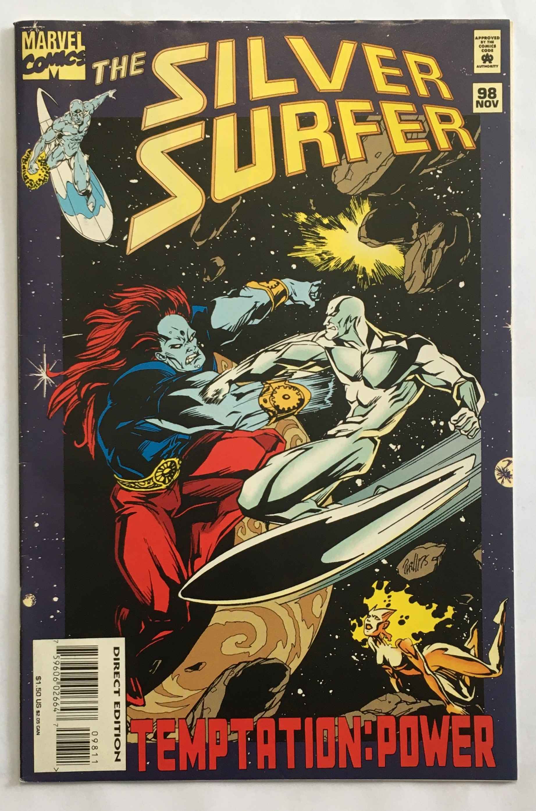 Silver Surfer - Temptation:Power - Volume 3 - No. 98 - November 1994