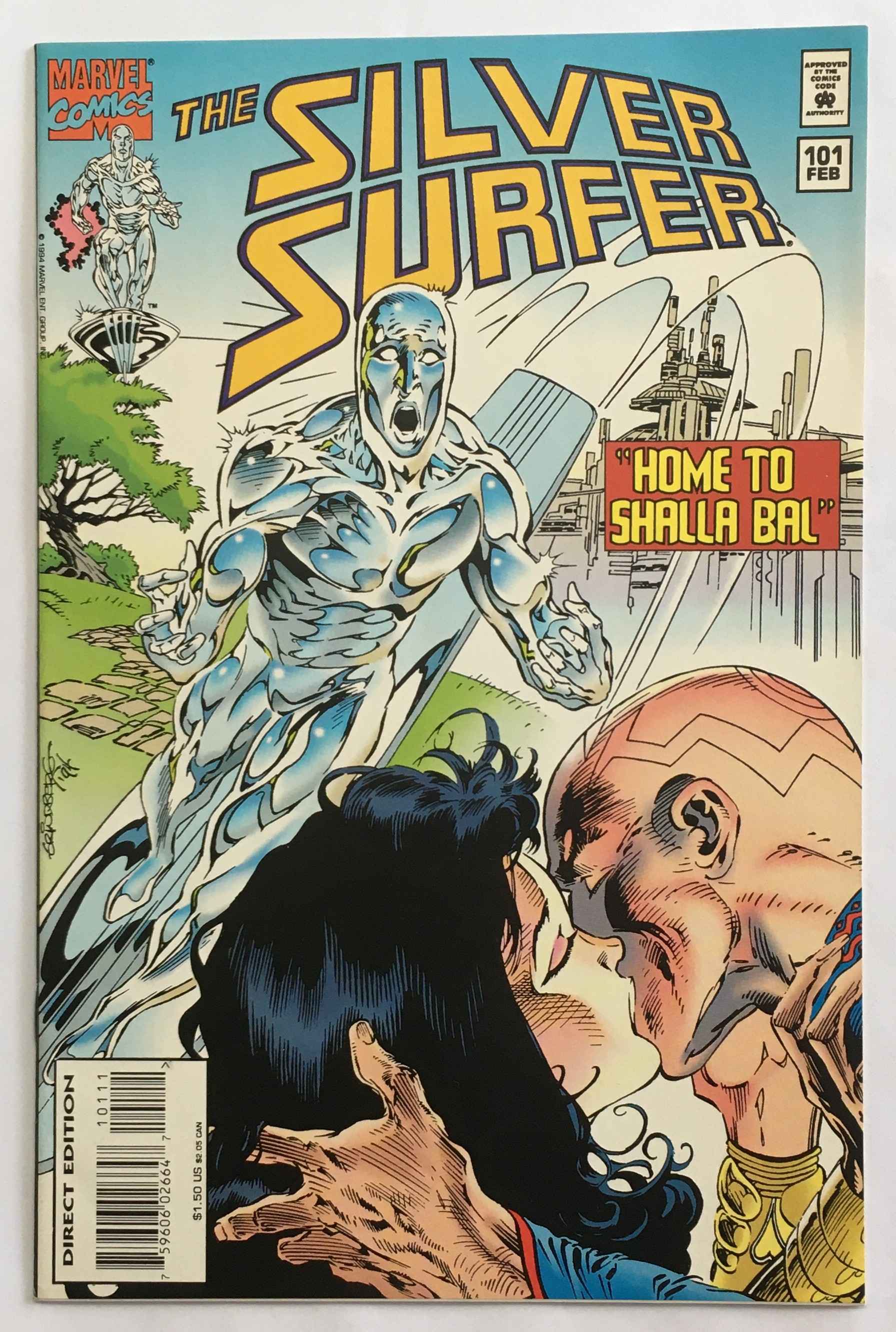 Silver Surfer - The Heart Is The Loneliest Place To Be - Volume 3 - No. 101 - February 1995