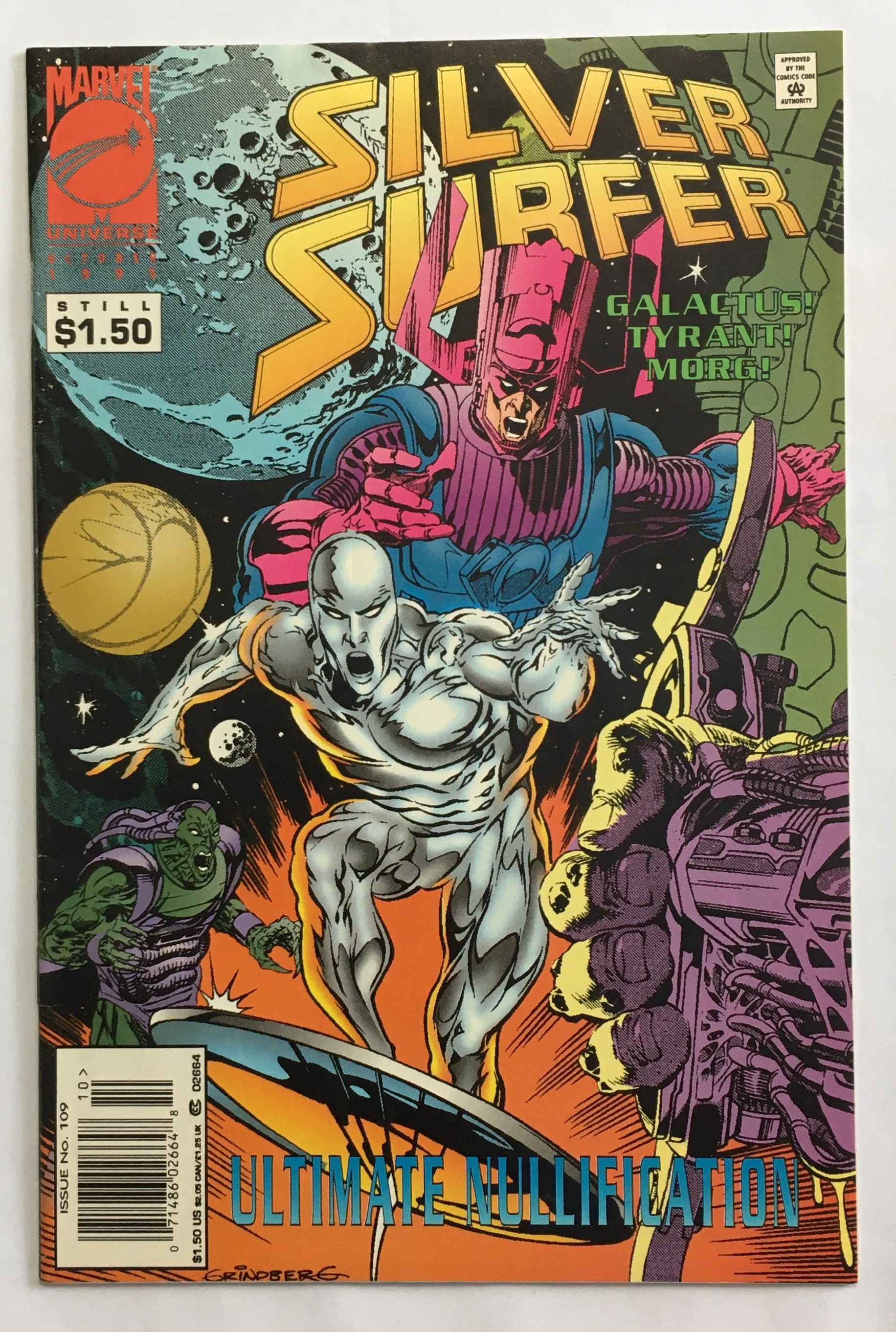 Silver Surfer - Nullified and Void/Ultimate Nullification - Volume 3 - No. 109 - October 1995


