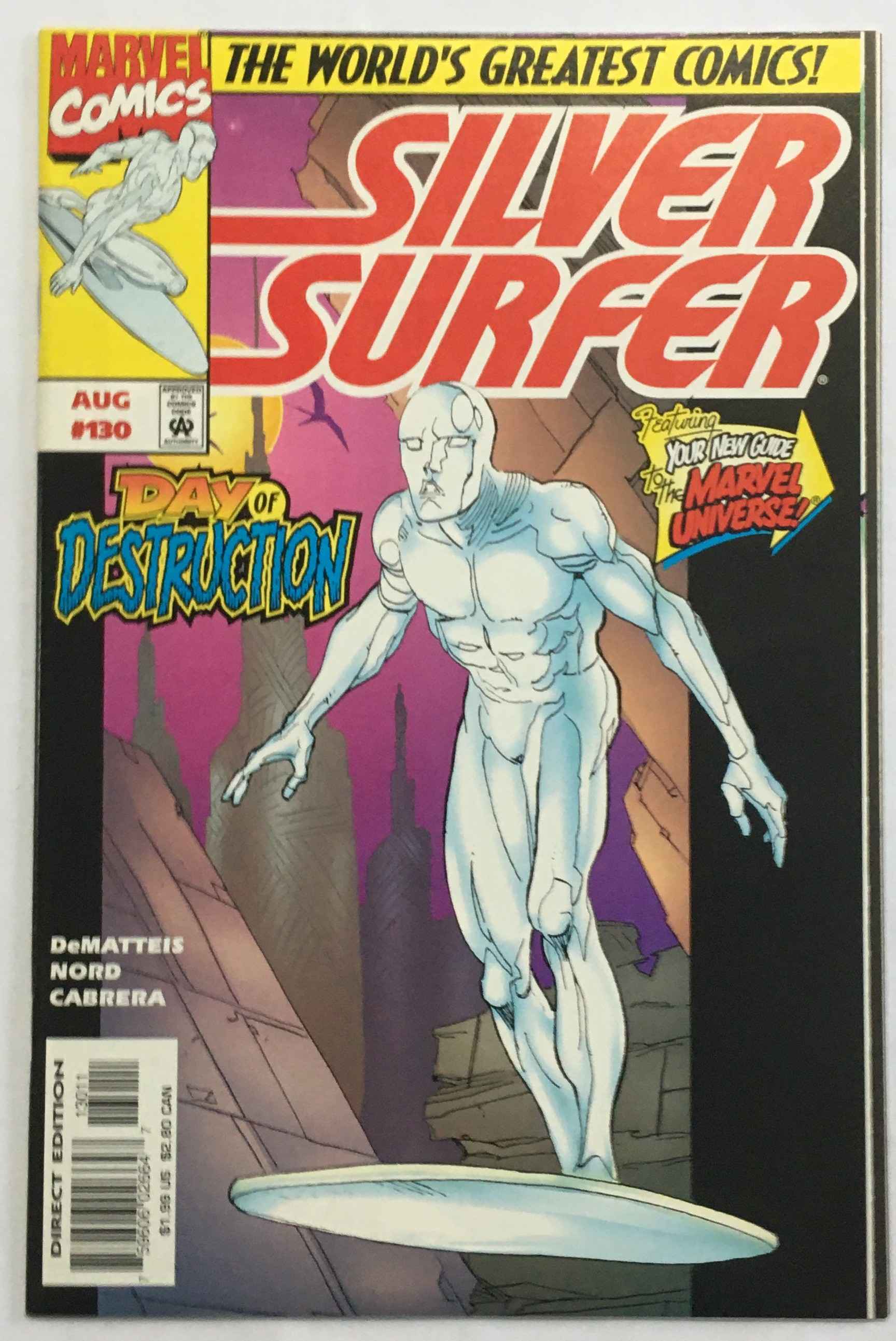 Silver Surfer - End Of A World - Volume 3 - No. 130 - August 1997