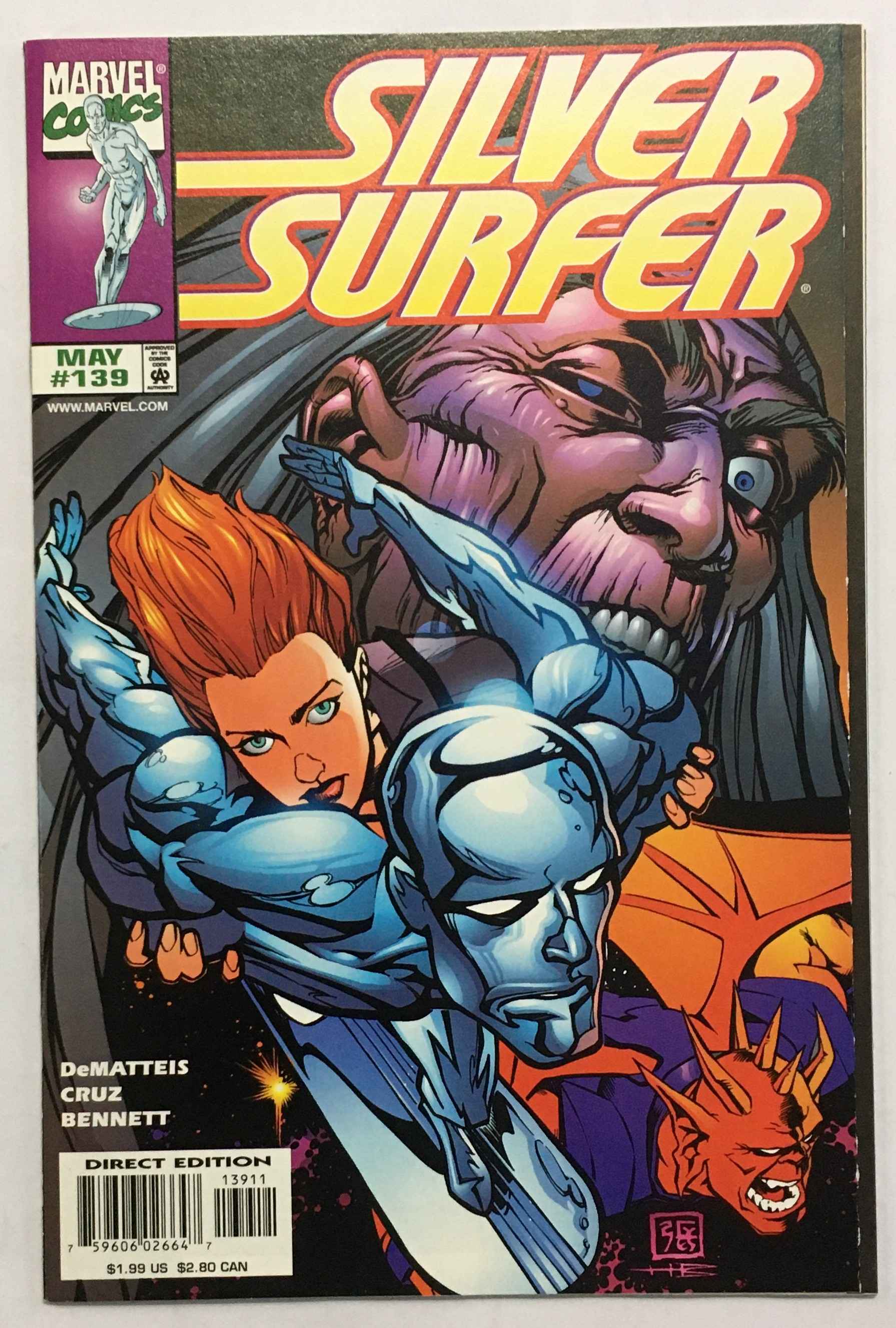 Silver Surfer - Sunrise and Shadow Fall: Prologue - Volume 3 - No. 139 - May 1998