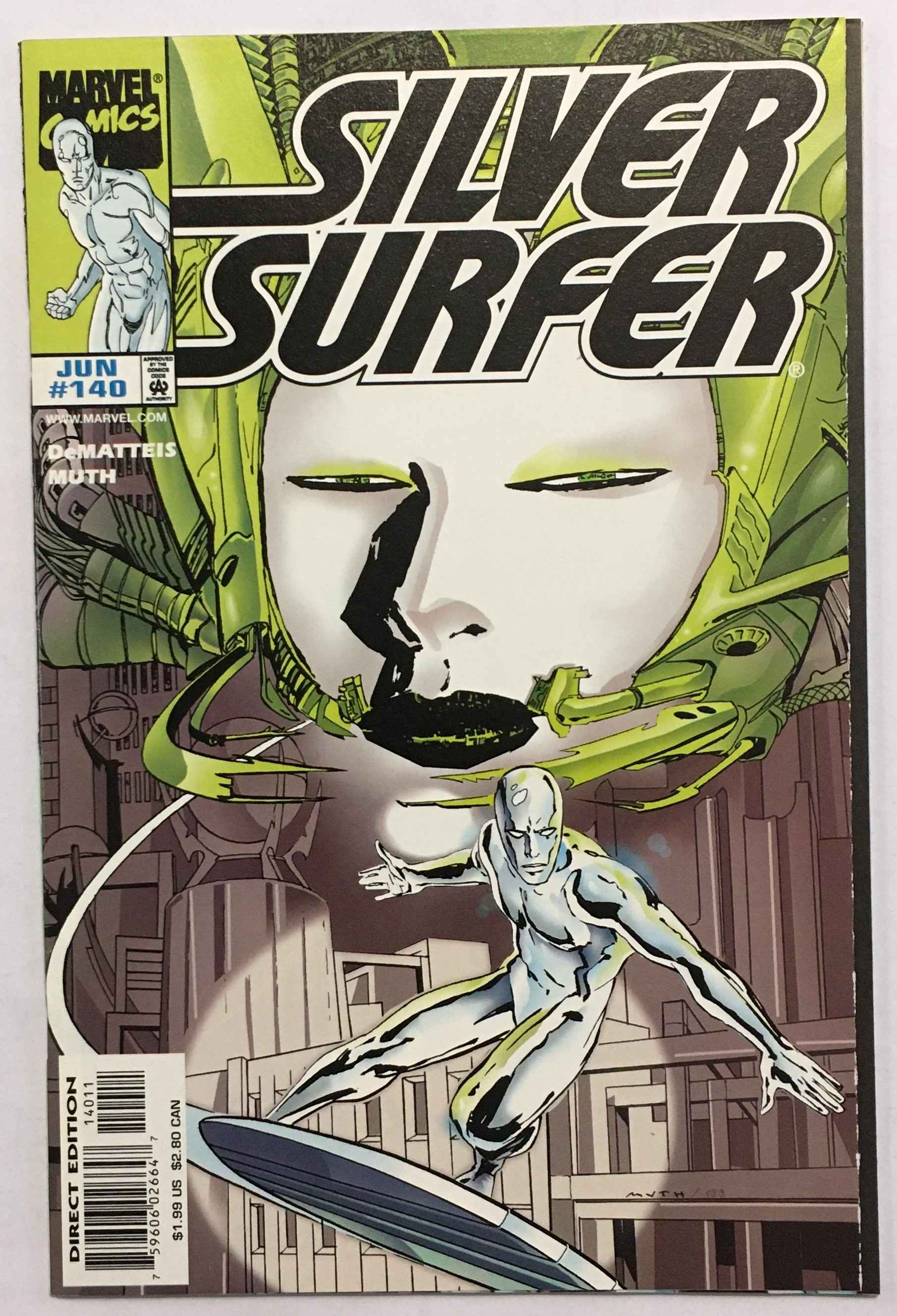 Silver Surfer - Sunrise and Shadow Fall: Rigins - Volume 3 - No. 140 - June 1997