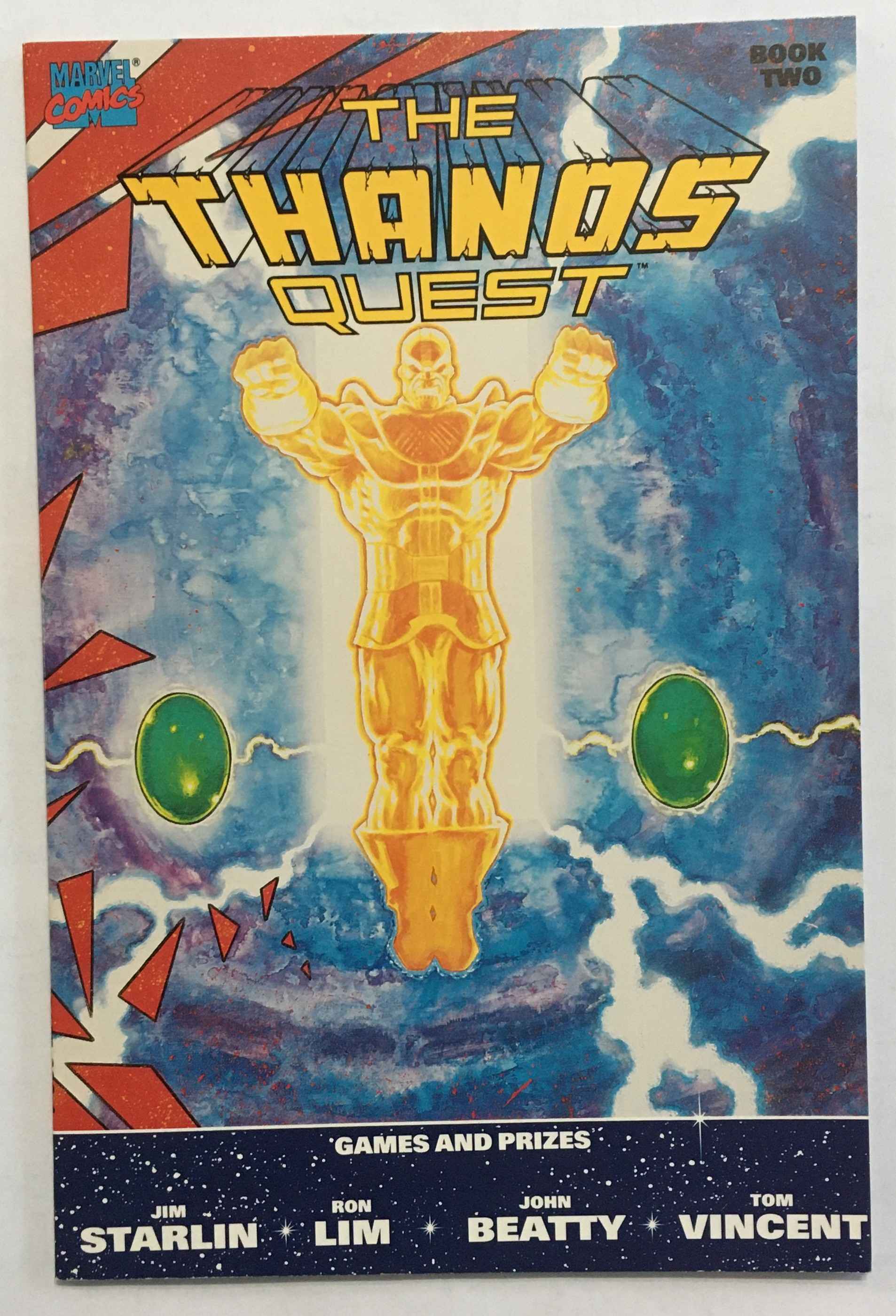 Thanos Quest - Book Two - Games and Prizes - Volume 1 - No. 2 - September 1990