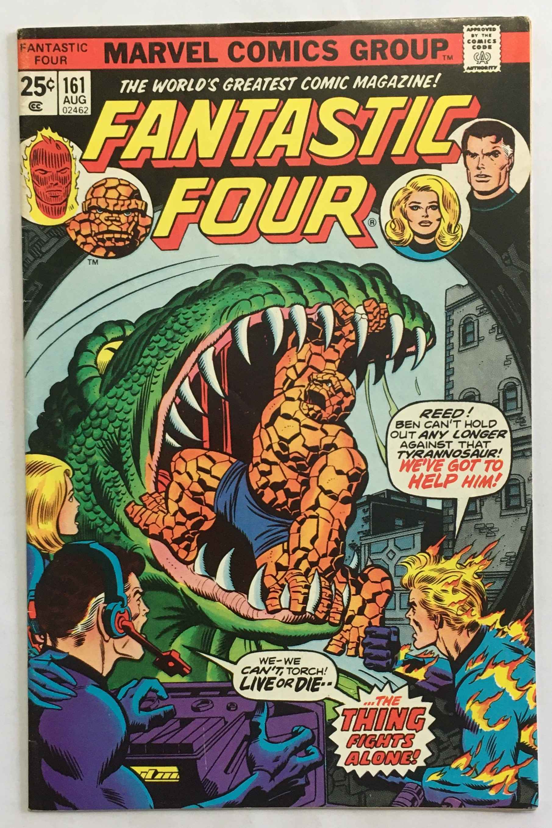 Fantastic Four - All The Wars At Once - Volume 1 - No. 161 - August 1975