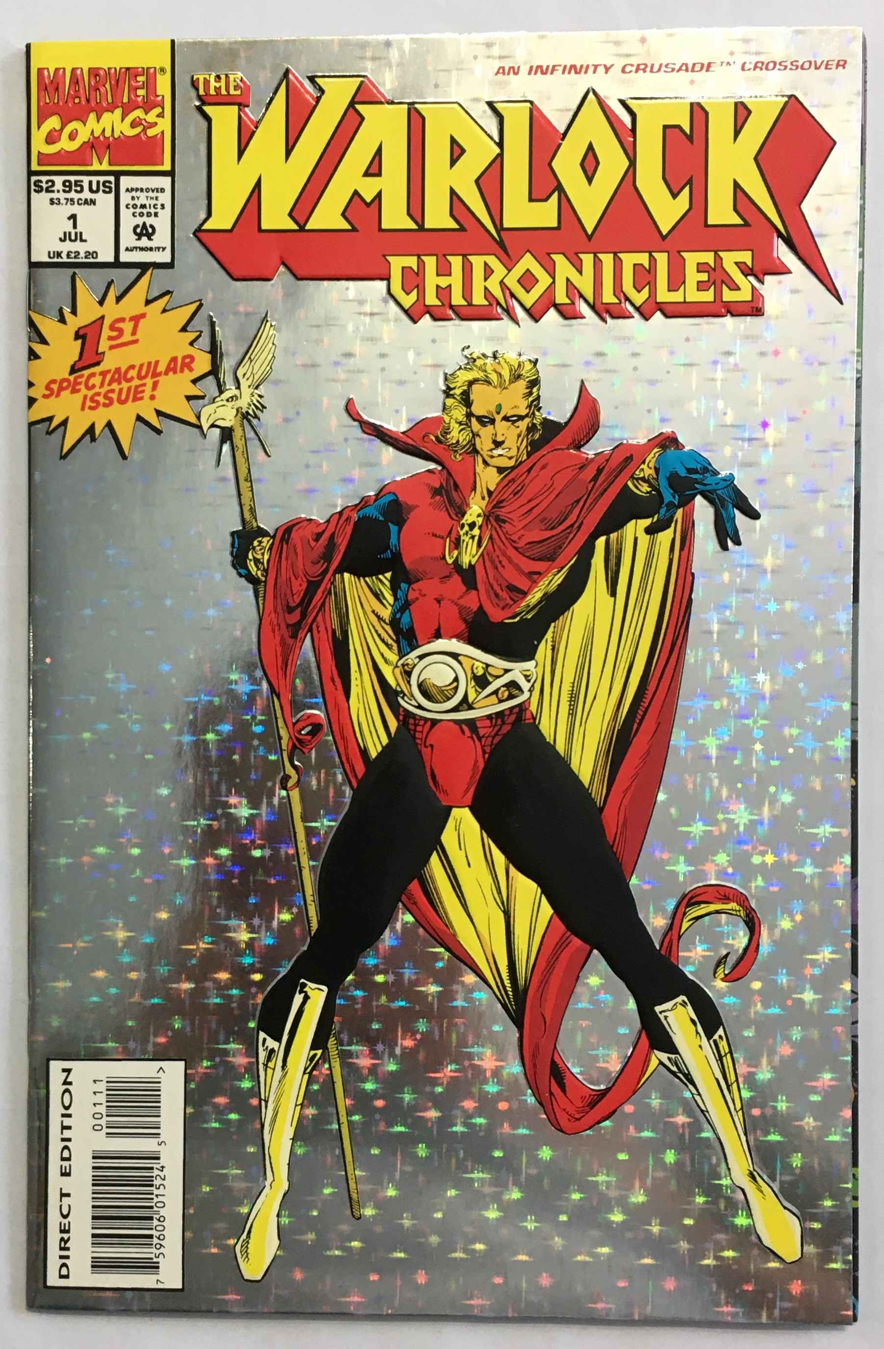 The Warlock Chronicles - Things Past - Foil Cover - Volume 1 - No. 1 - July 1993