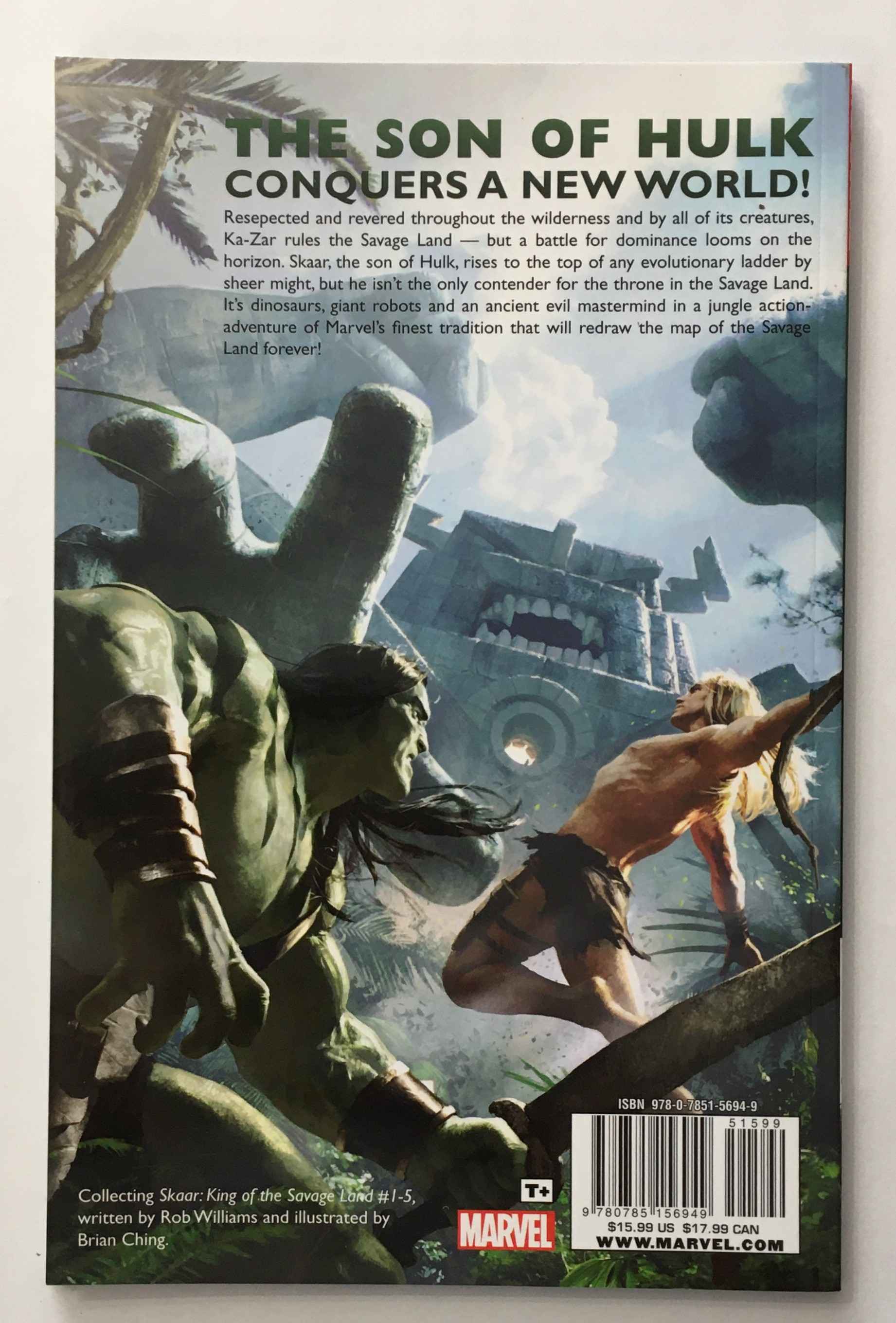 Skaar - King of the Savage World: 1-5 - Graphic Novel - 2011 2