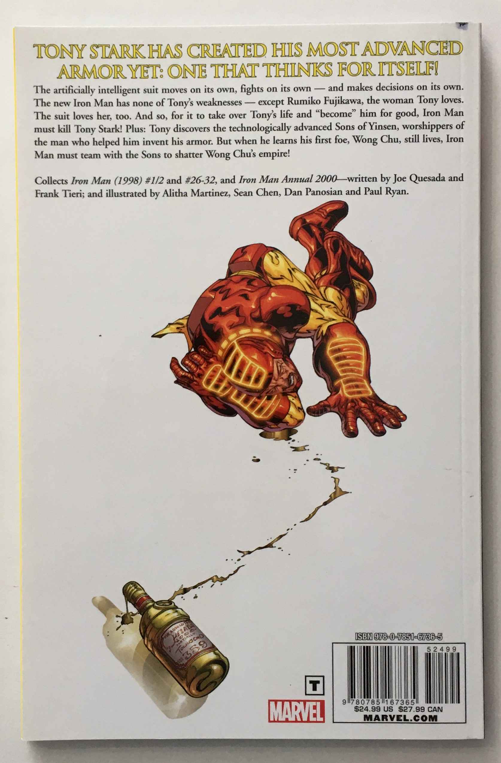 Iron Man - Iron Man 1/2, 26-32, Annual 2000 - Graphic Novel - 2013 2