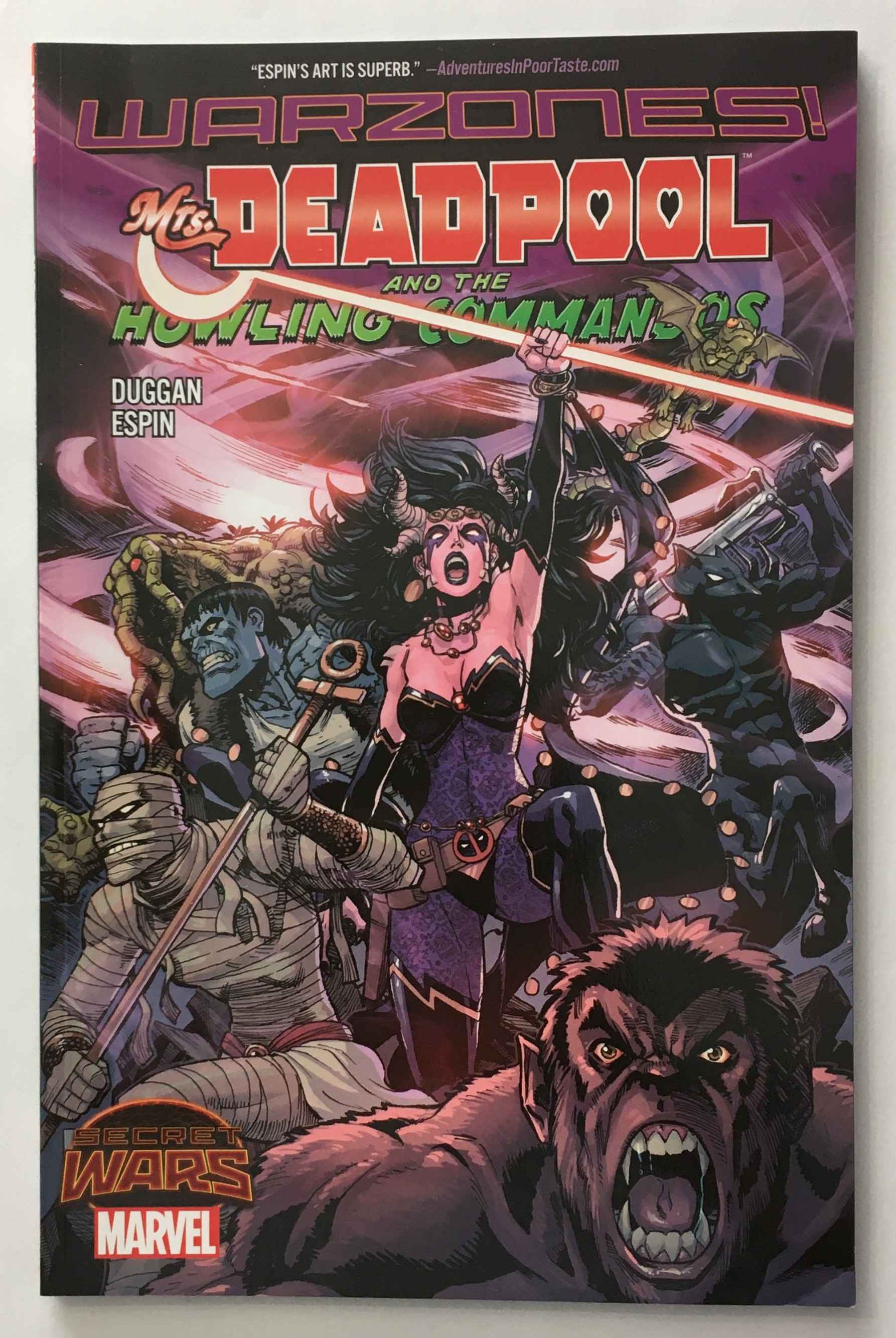 Mrs. Deadpool and the Howling Commandos - Commandos 1-4, Werewolf By Night 1 - Graphic Novel - 2016
