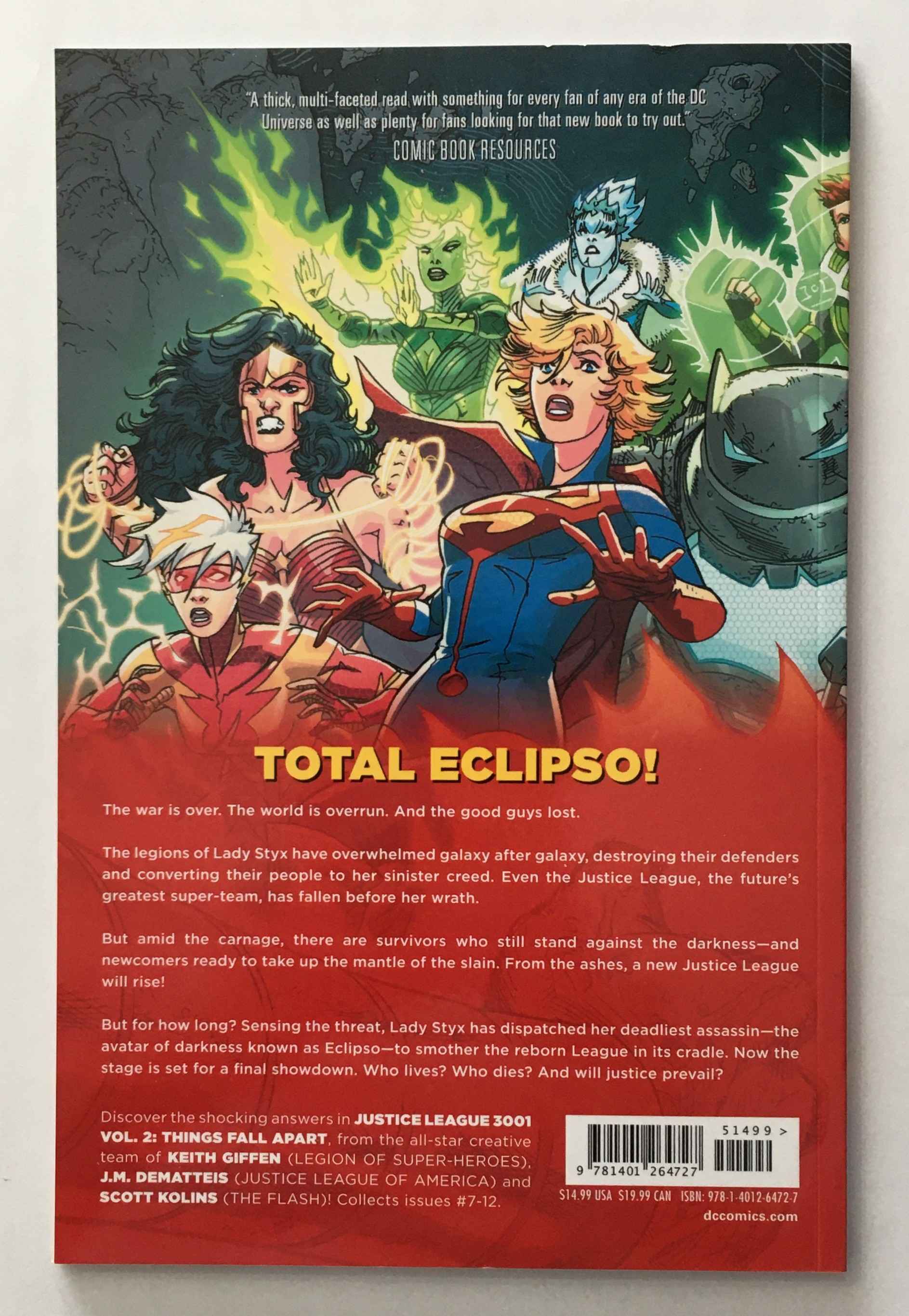 Justice League 3001 Volume 2 - Things Fall Apart, 7-12 - Graphic Novel - 2016 2
