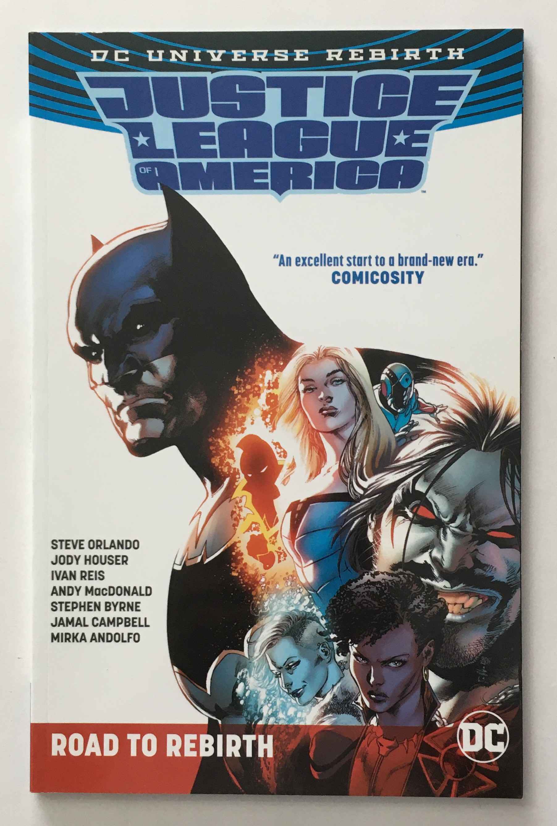 Justice League Of America - Road to Rebirth, The Atom, Vixen, The Ray, Killer Frost - Graphic Novel - 2017