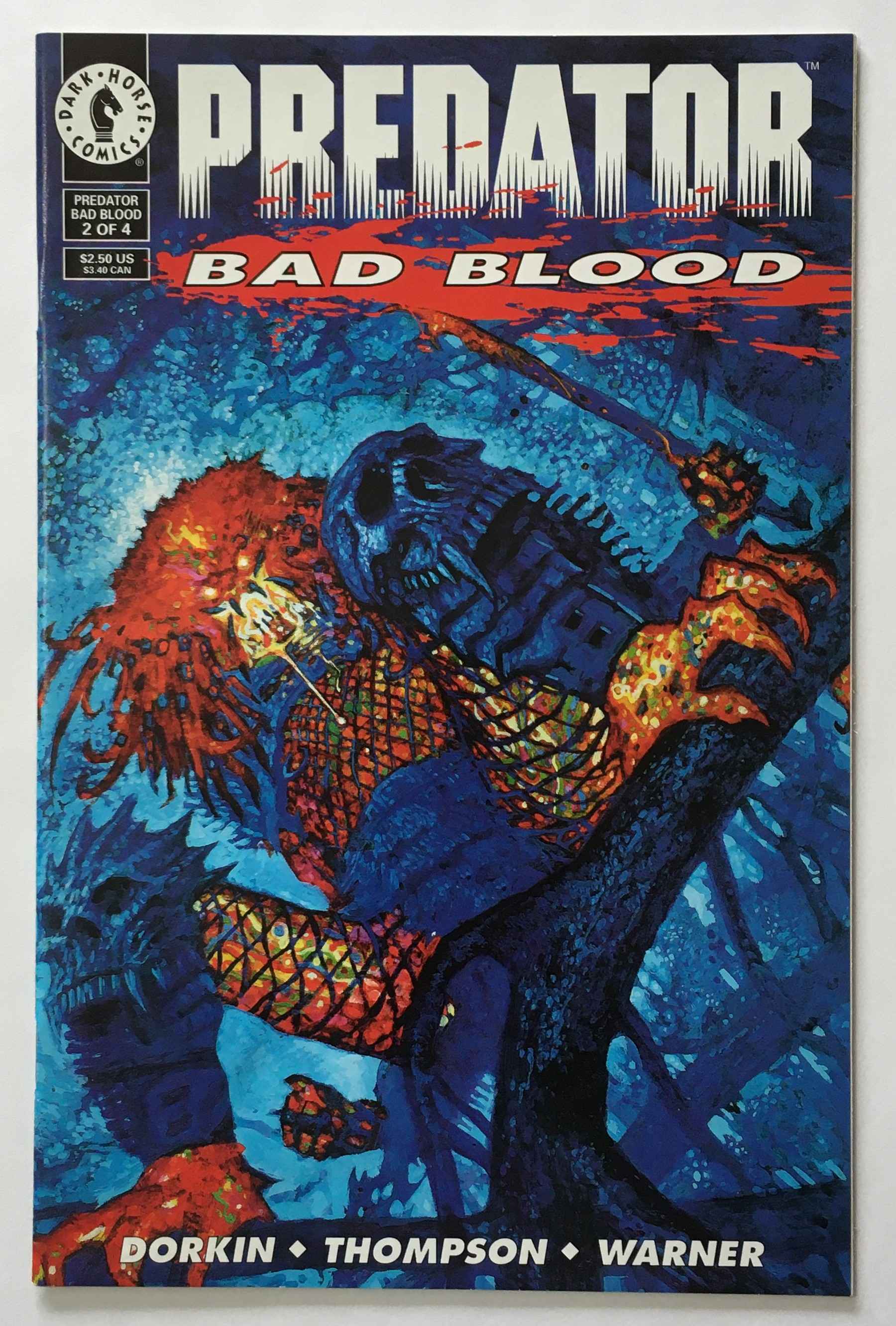 Predator - Bad Blood - 2 of 4 - Graphic Novel - 1994